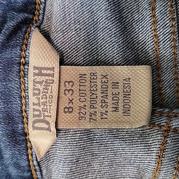 DuluthFlex Daily Denim Ankle Skinny Jeans Size 8 Medium Wash Stretch - Picture 8 of 12